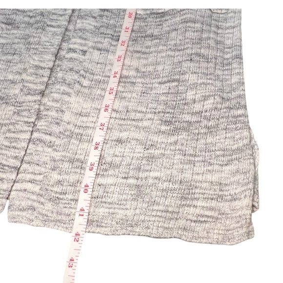 Sonoma Women’s The Everyday Cardigan Sweater Grey Size Large Ribbed NWT Open - Picture 8 of 15